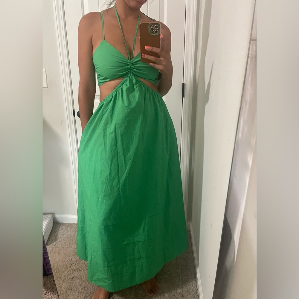 NICHOLAS green dress new never worn
